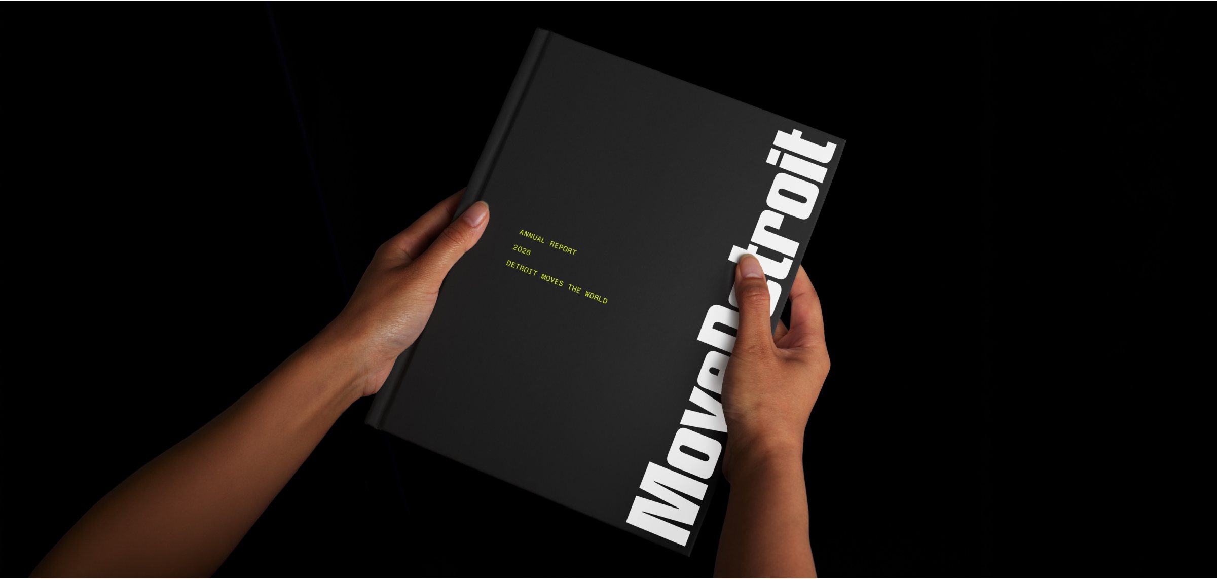 Annual Report Cover mockup