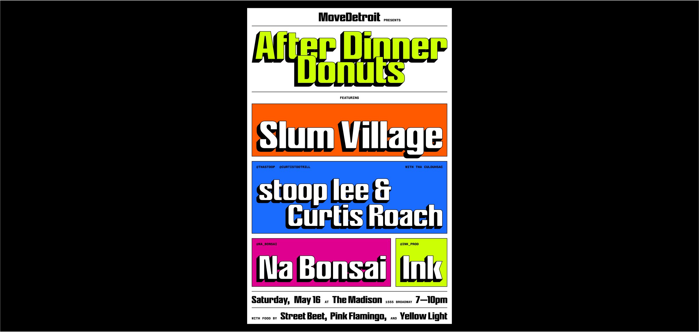 Concert Flier mockup